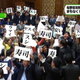 Illustration for article titled Japanese Political Protest Turned into a Photoshop Meme
